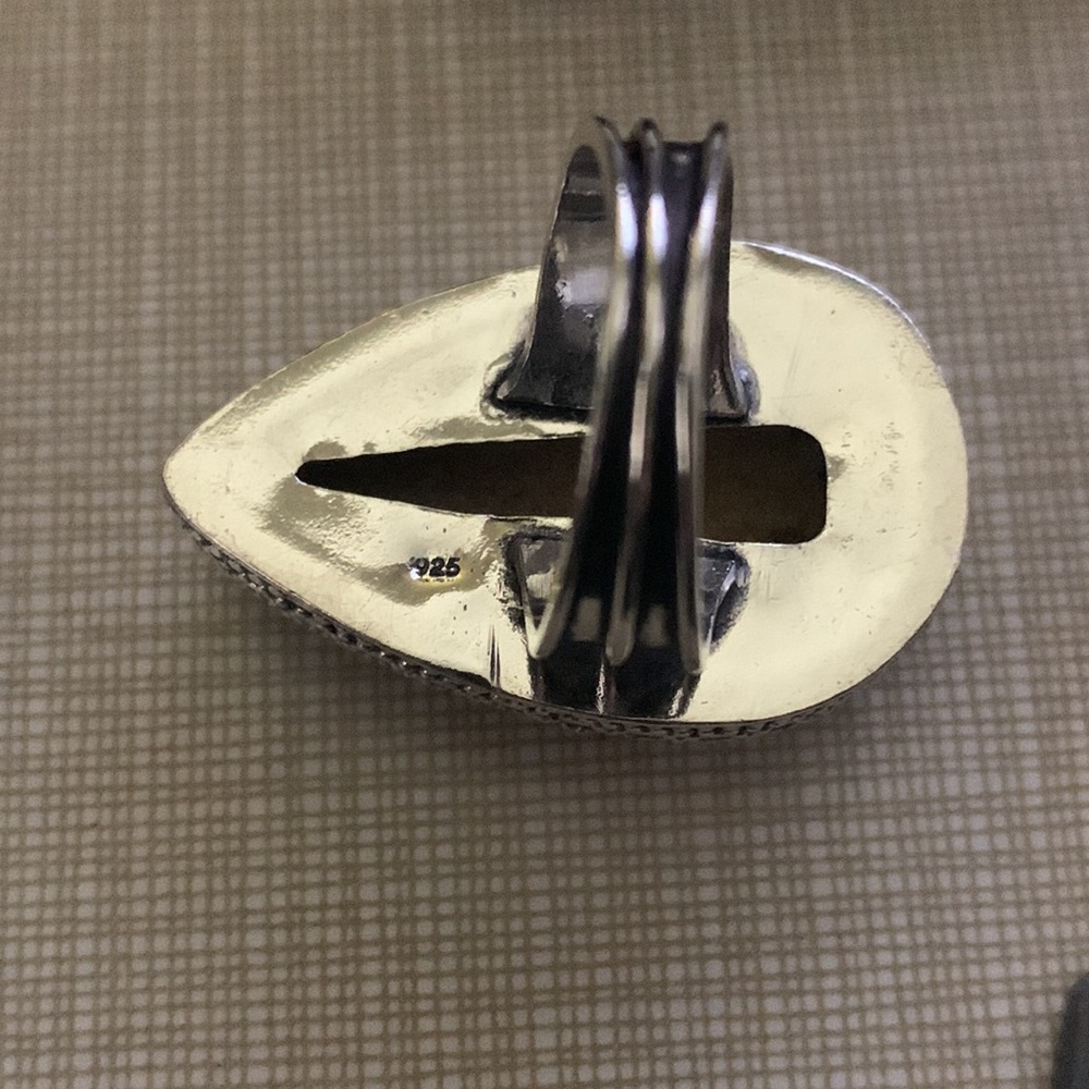 New pretty German Dendritic Ethnic Ring - Picture 11 of 11